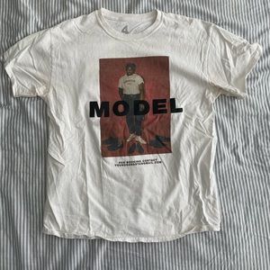 L white 4HUNNID YG t-shirt